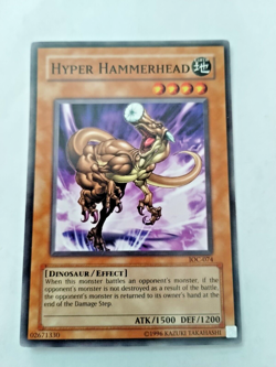 Yu-Gi-Oh Hyper Hammerhead Invasion of Chaos IOC-074 Unlimited Com. -Uncirculated - Image 1