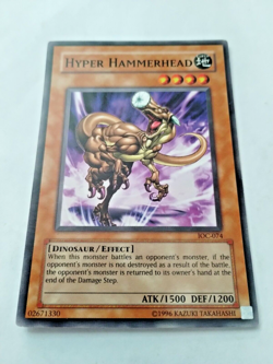 Yu-Gi-Oh Hyper Hammerhead Invasion of Chaos IOC-074 Unlimited Com. -Uncirculated - Image 2