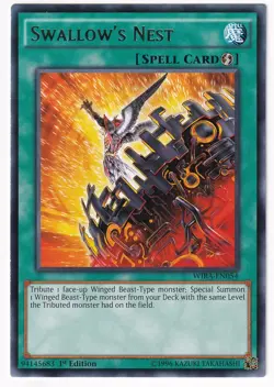 Yugioh - 1X Swallow's Nest - Rare - 1st Edition - WIRA-EN054 - Near Mint - Image 1