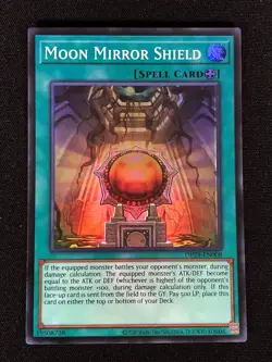 Yugioh Moon Mirror Shield OP29-EN008 Super (NM) - Image 1