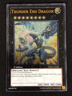 Yugioh Thunder End Dragon PHSW-EN044 1st Ultimate (NM) - Image 1