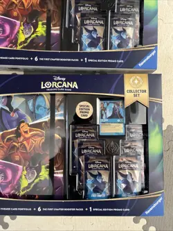 Disney Lorcana First Chapter Collector Set Costco | Sealed 2 Box Sets - Image 4