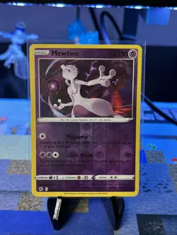 Mewtwo 059/159 Reverse Holo Crown Zenith Pokemon Card - NM Near Mint - Image 1