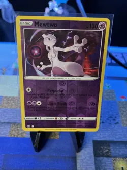 Mewtwo 059/159 Reverse Holo Crown Zenith Pokemon Card - NM Near Mint - Image 2
