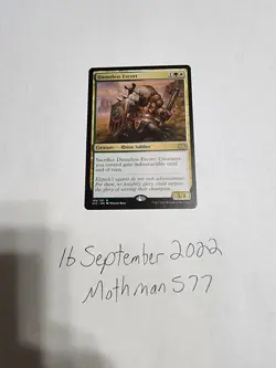 DAUNTLESS ESCORT X1 NM DOUBLE MASTERS 2022 MTG MAGIC RARE CARD - Image 1