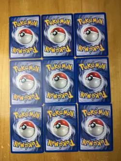 9x Vintage Pokemon Cards Lot WOTC Team Rocket – Dark Rapidash Dark Muk -LP - Image 2