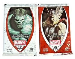 2005 VS System The Avengers TCG 14 Card Booster Pack X2 Factory Sealed - Image 1