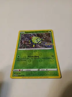 DITTO Pokemon Go Spinarak Peelable Ditto Card TCG Reverse Holo 006/078 - Image 1
