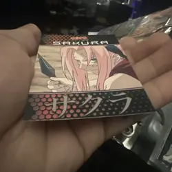 Naruto Ninja Ranks 15 Panini Card CCG Rare 2002 Sakura TCG MP - Image 2
