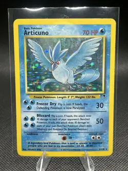 Pokemon TCG Articuno Legendary Collection Holo Card 2/110 Rare - Image 1
