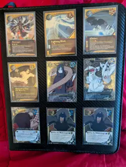 Naruto Cards CCG Lot Of 18 NM Cards, First Editions, Rares, Diamond/Holo/Foils - Image 1