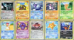 Pokemon Platinum Rising Rivals Regular Vintage Card Lot x10 NM/VLP+ 💎 (2 RARES) - Image 1