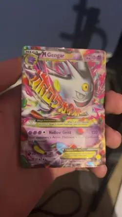 Mega Gengar EX Holo Black Star Promo Card XY166 XY - Image 2