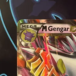 Mega Gengar EX Holo Black Star Promo Card XY166 XY - Image 3