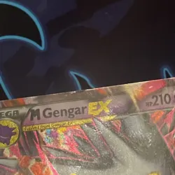 Mega Gengar EX Holo Black Star Promo Card XY166 XY - Image 5