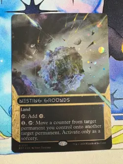 2025 MTG Edge Of Eternities Nesting Grounds Stellar Sights Galaxy Foil #121 - Image 1