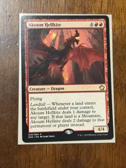 Magic The Gathering: Akoum Hellkite - MTG Game Night 2019 - Image 1