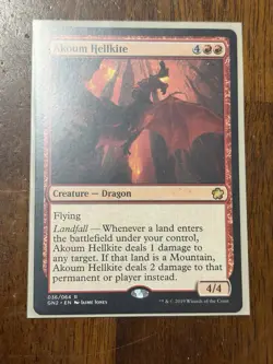 Magic The Gathering: Akoum Hellkite - MTG Game Night 2019 - Image 3