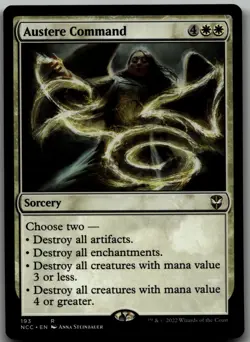 Austere Command R Commander: Streets of New Capenna 193 LP - Image 1