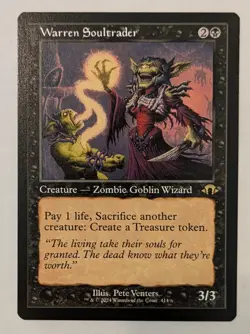 Warren Soultrader x1, Retro Frame, NM Unplayed, Modern Horizons 3 #414 - Image 1