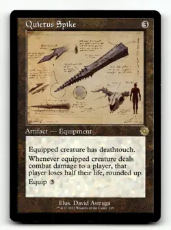 Quietus Spike (Schematic) 109 R The Brothers' War: Retro Frame Artifacts - Image 1