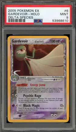 Pokemon Gardevoir EX Delta Species Holo Rare #6 PSA 9 Mint - Image 1