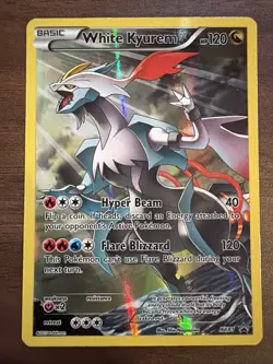 Pokemon White Kyurem TCG XY XY81 Holo Promo Full Art - Image 1