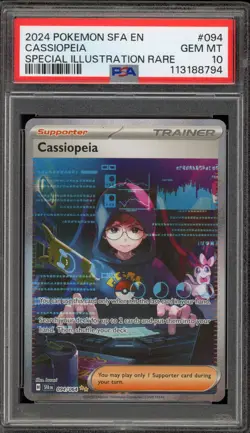 Pokemon Cassiopeia Shrouded Fable Special Illustration Rare #094 PSA 10 Gem Mint - Image 1