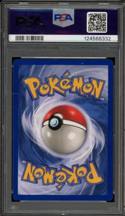 Pokemon Dragonite Fossil Unlimited Holo Rare #4 PSA 8 - Image 2