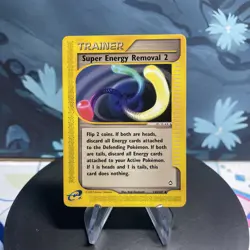 Pokemon Super Energy Removal 2 134/147 Aquapolis Regular LP - Image 1