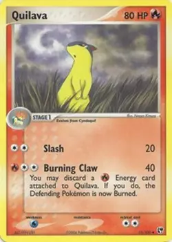 Quilava (#51) EX - Battle Stadium NM Pokemon - Image 1