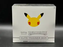 Pokemon TCG Celebrations Elite Trainer Box ETB Factory Sealed New Authentic - Image 1