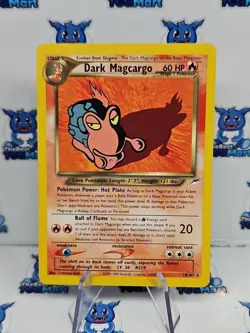 Dark Magcargo - 18/105 - Pokemon Neo Destiny LP - Image 1