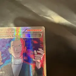 Pokemon TCG Giovanni's Exile Trainer Full Art Ultra Rare Breakthrough 162/162 LP - Image 3