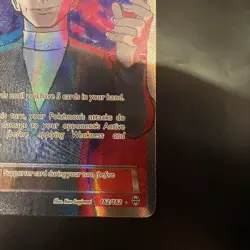 Pokemon TCG Giovanni's Exile Trainer Full Art Ultra Rare Breakthrough 162/162 LP - Image 4