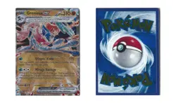 Pokemon Twilight Masquerade Greninja ex METAL GameStop Promo 106/167 NM - Image 1