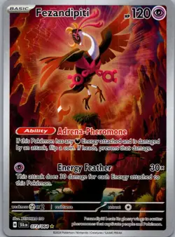 Fezandipiti 073/064 Illustration Rare Shrouded Fable Pokemon Near Mint - Image 1