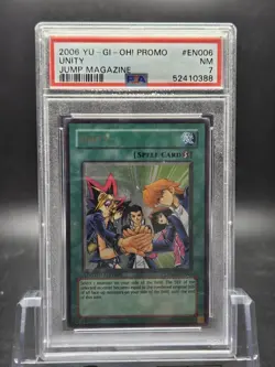 2006 Yu-Gi-Oh! Unity JUMP-EN006 PSA 7 - Image 1
