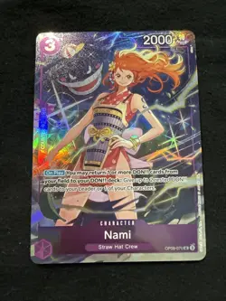 Nami -Best Selection Vol. 4 OP09-070 One Piece Promotion Cards Foil - Image 1