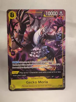 One Piece TCG Gecko Moria OP14-104 Secret Rare Plus - Image 1