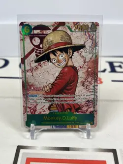 2025 One Piece TCG Carrying On His Will Monkey.D.Luffy Alt Art OP13-118 SEC - Image 1
