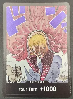 One Piece TCG DON!! Donquixote Doflamingo Alt Art Royal Blood OP10 X3 - Image 2