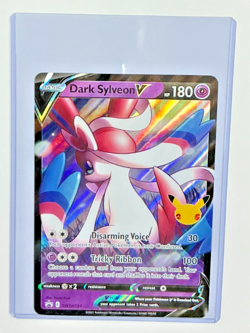 Pokemon TCG Cards Dark Sylveon V Jumbo SWSH134 Black Star Promo #134 - Image 1