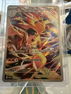 Pokemon TCG Ethan's Typhlosion Destined Rivals Illustration Rare Card Near Mint - Image 2