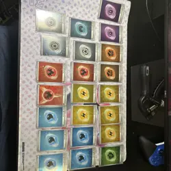 Pokemon Lot of 22 Holo & Reverse Holo Energy cards Pokemon TCG. Different styles - Image 1