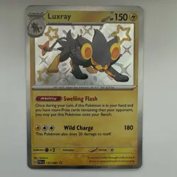 Luxray Baby Shiny 137/091 SV Paldean Fates Rare Card Near Mint Condition - Image 1