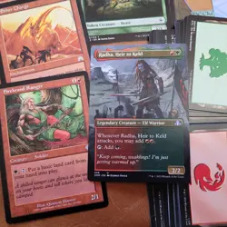 100 Card COMMANDER Deck - Heaven to Earth Custom Built MTG = Aggro **BEASTS** - Image 1