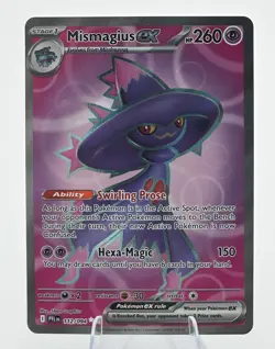 Pokemon Card Mismagius EX 112/094 Phantasmal Flames Full Art Ultra Rare NM - Image 1