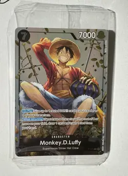 Monkey.D.Luffy (Tin Pack Set Vol. 2) P-075 One Piece Promotion Cards Sealed - Image 1