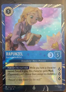 Disney Lorcana Magical Places Epcot 2026 Rapunzel & Donald Duck Promo Card LE - Image 3